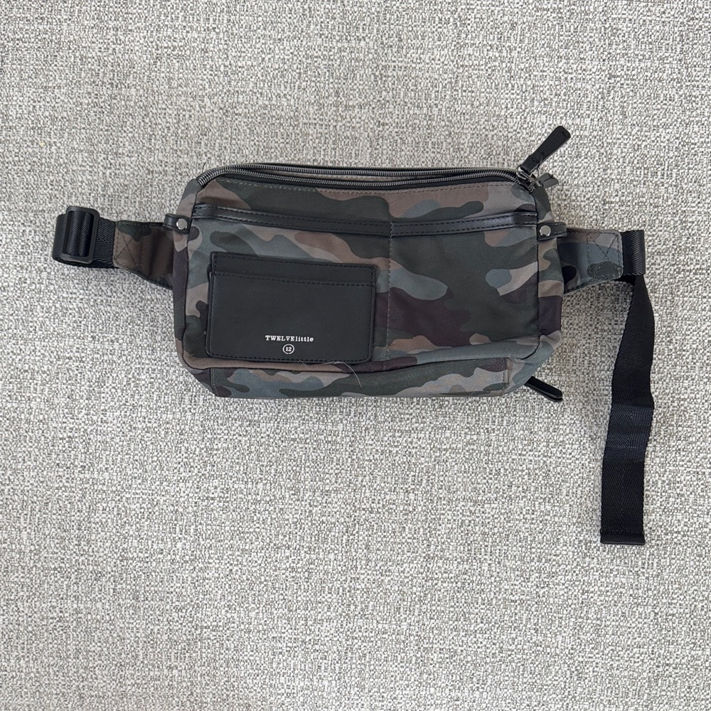 Camo waist diaper bag/belt bag/crossbody